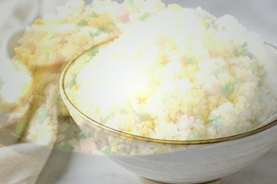 Cantonais de riz jasmin (batch cooking) d'hiver